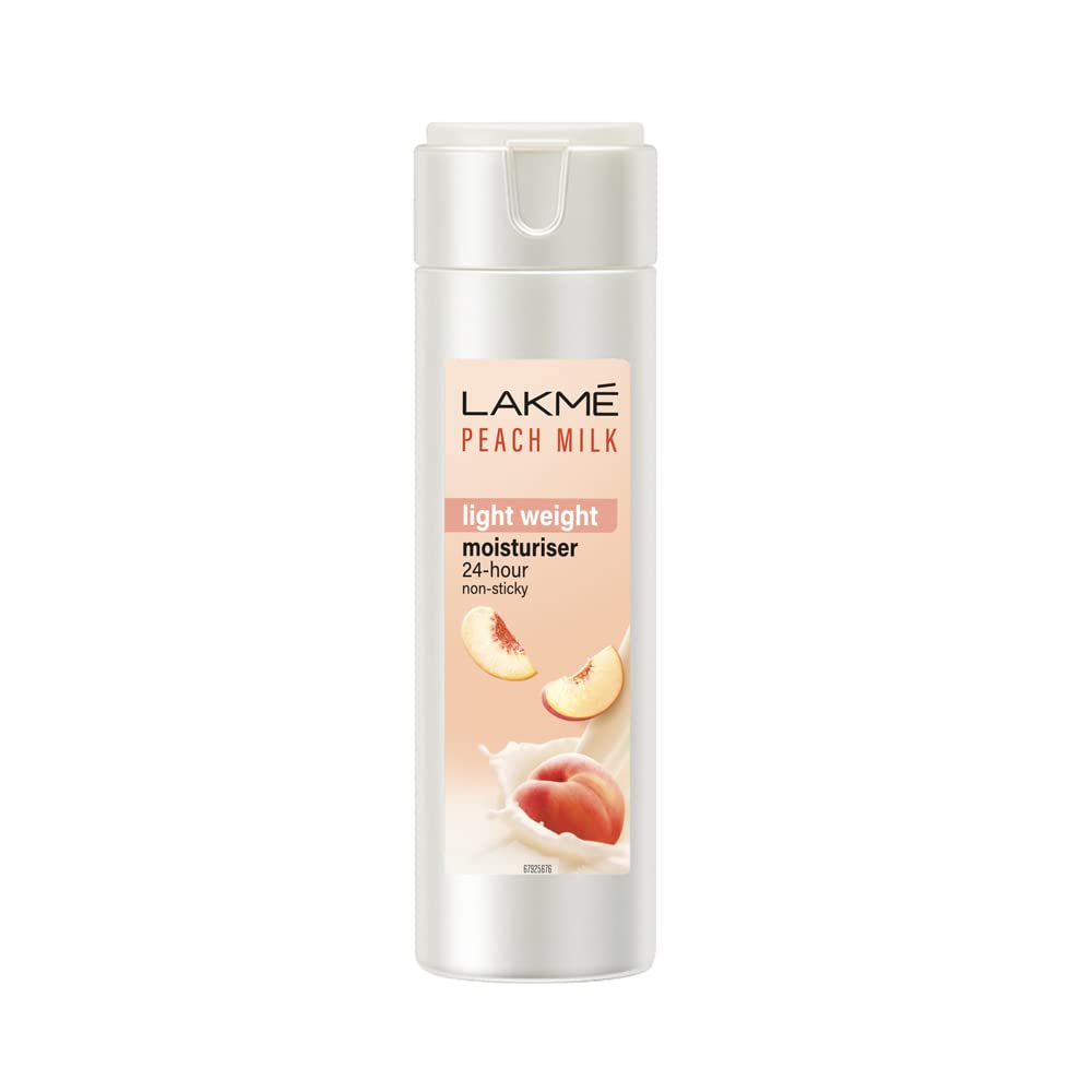 LAKME PEACH MILK LIGHT WEIGHT MOISTURISER 120ML