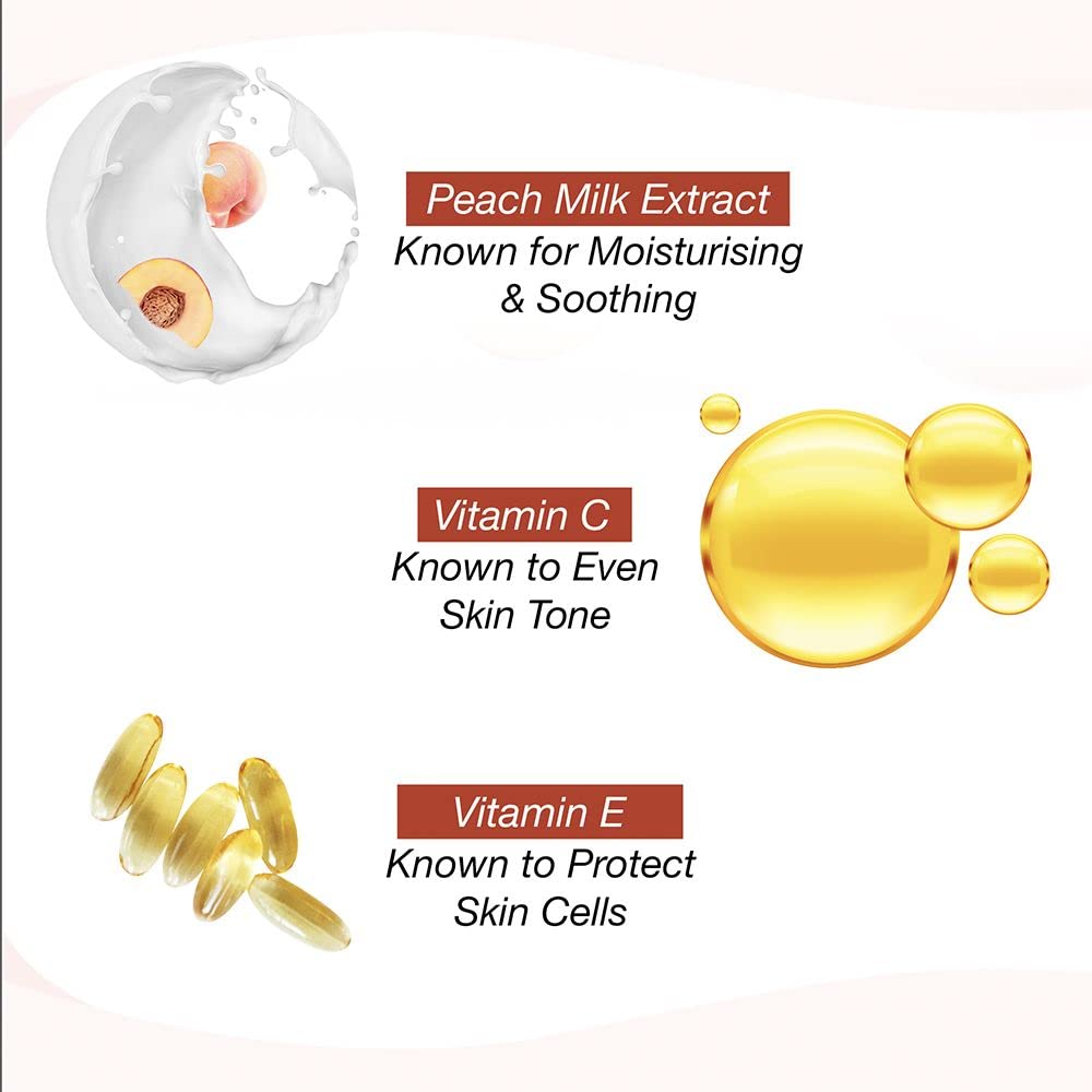 LAKME PEACH MILK MOISTURISER,200ML