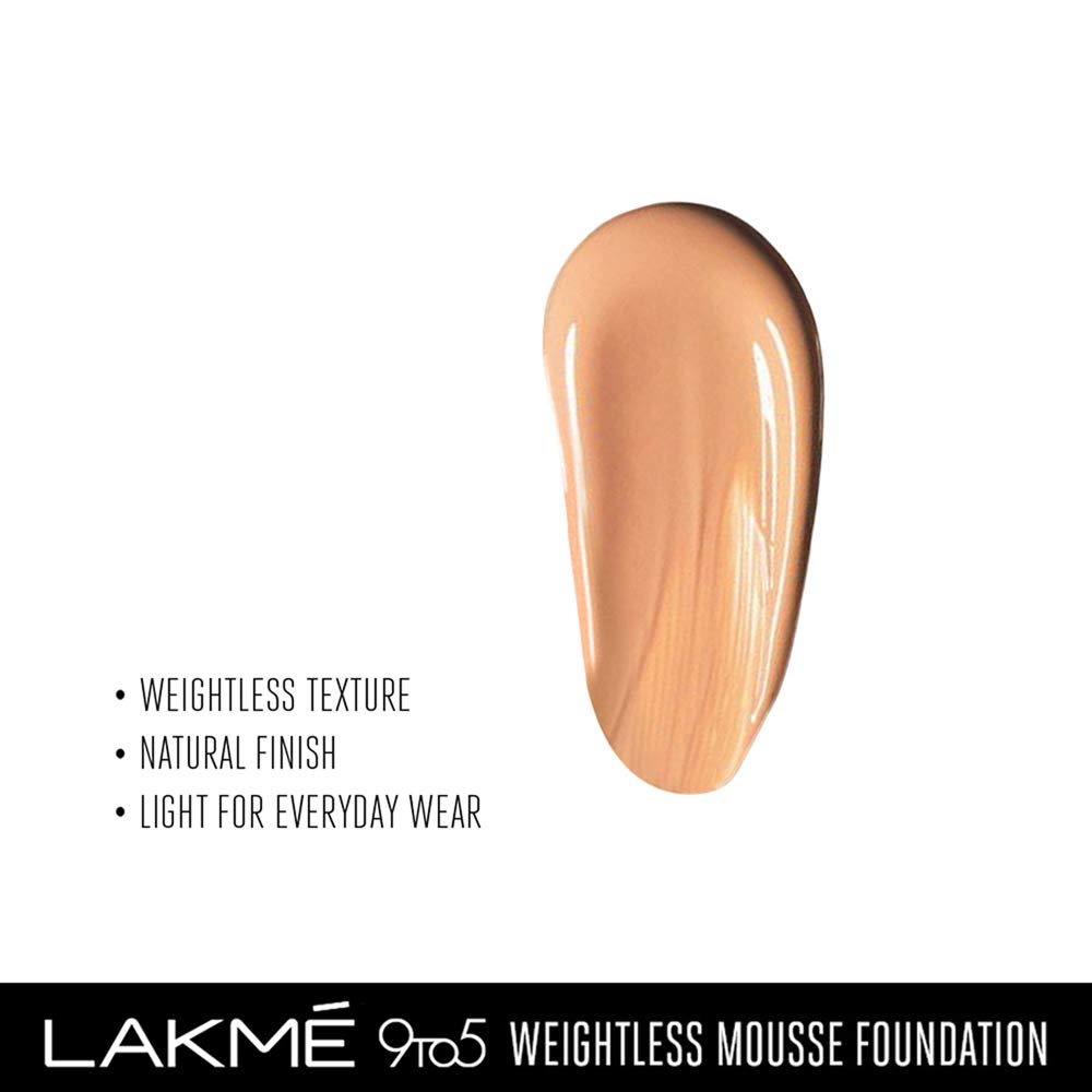 LAKME WEIGHTLESS MOUSSE FOUNDATION,02