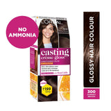 L'OREAL CASTING CREME HAIR COLOR,300 DARKEST BROWN,21gm+24ml