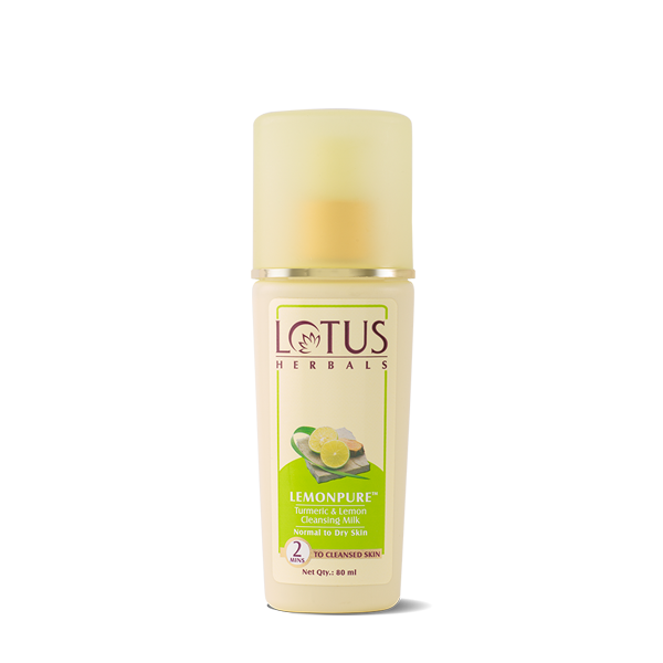 LOTUS LEMONPURE TURMERIC & LEMON,CLEANSING MILK,80ML