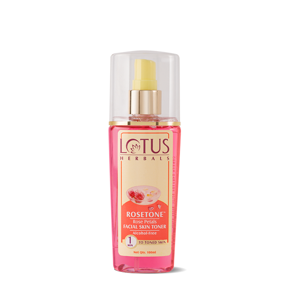 LOTUS HERBALS ROSETONE ROSE PETALS FACIAL SKIN TONER,100ML