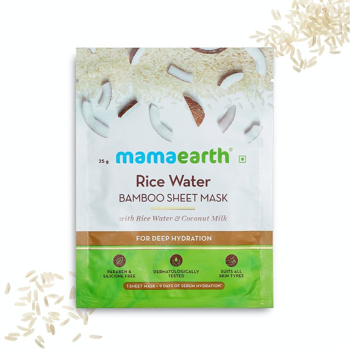 MAMAEARTH RICE WATER SHEET MASK