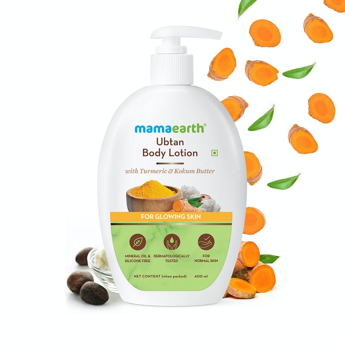 MAMAEARTH UBTAN BODY LOTION,400ML