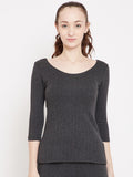 Neva Esancia Round Neck 3-4th Sleeves Thermal Upper For Women MS11