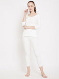 Neva Esancia Round Neck 3-4th Sleeves Thermal Upper For Women MS11