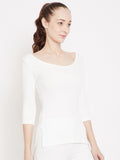 Neva Esancia Round Neck 3-4th Sleeves Thermal Upper For Women MS11