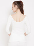 Neva Esancia Round Neck 3-4th Sleeves Thermal Upper For Women MS11