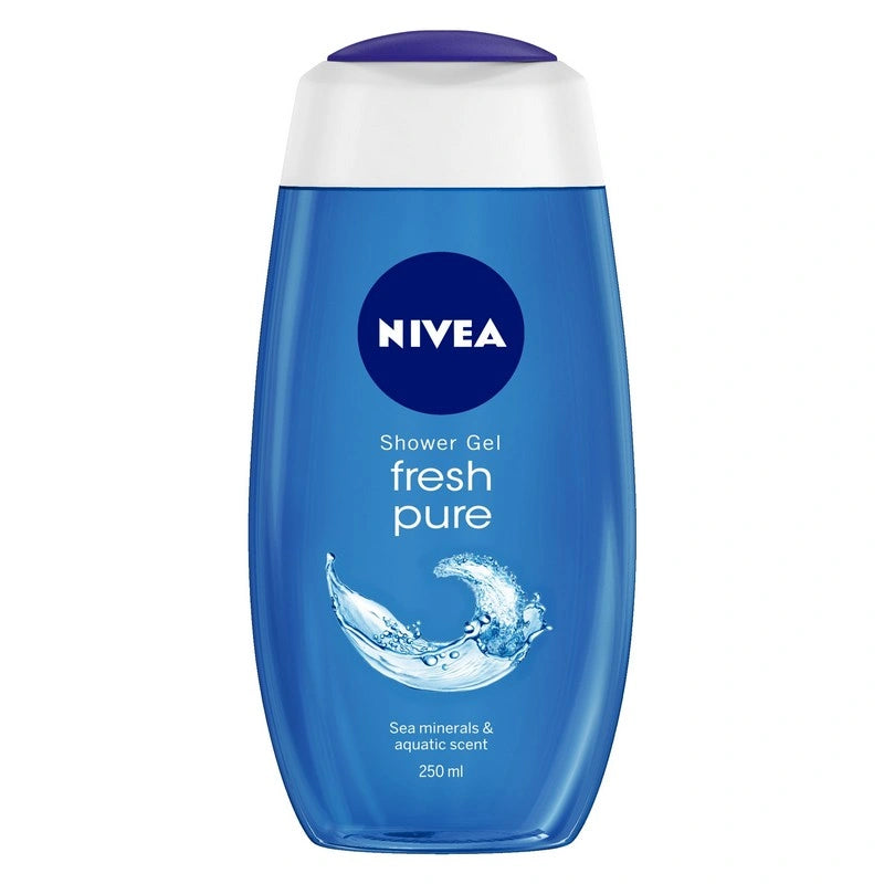 NIVEA FRESH PURE SHOWER GEL,250ML