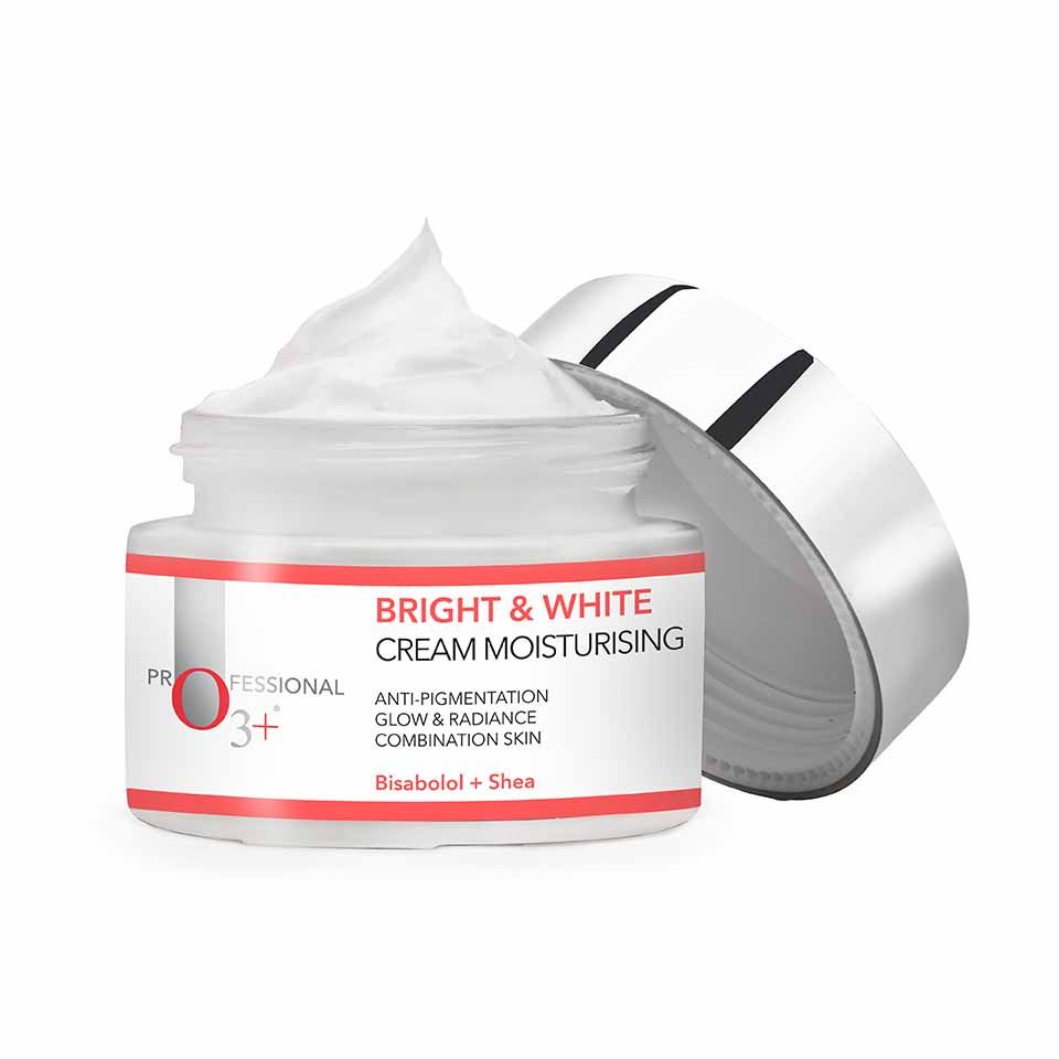 O3 Bright & White Cream Moisturiser,50gm