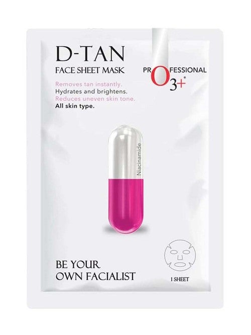 O3+ D-TAN FACE SHEET MASK