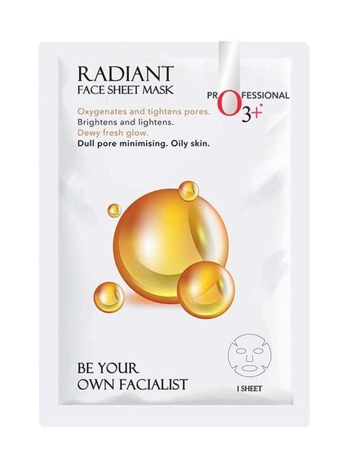 O3+ RADIANT FACE SHEET MASK,1N
