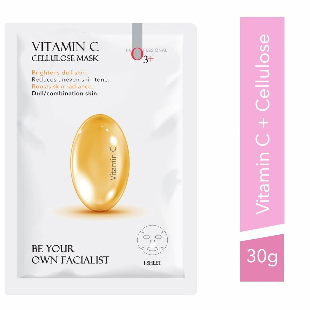 O3+ Facialist Vitamin C Cellulose Mask,30gm