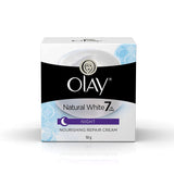 OLAY NATURAL WHITE 7IN1 NIGHT NOURISING REPAIR CREAM,50GM