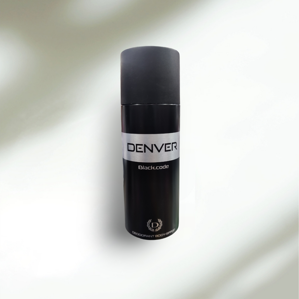Denver Black Code Deodorant Body Spray,150ml