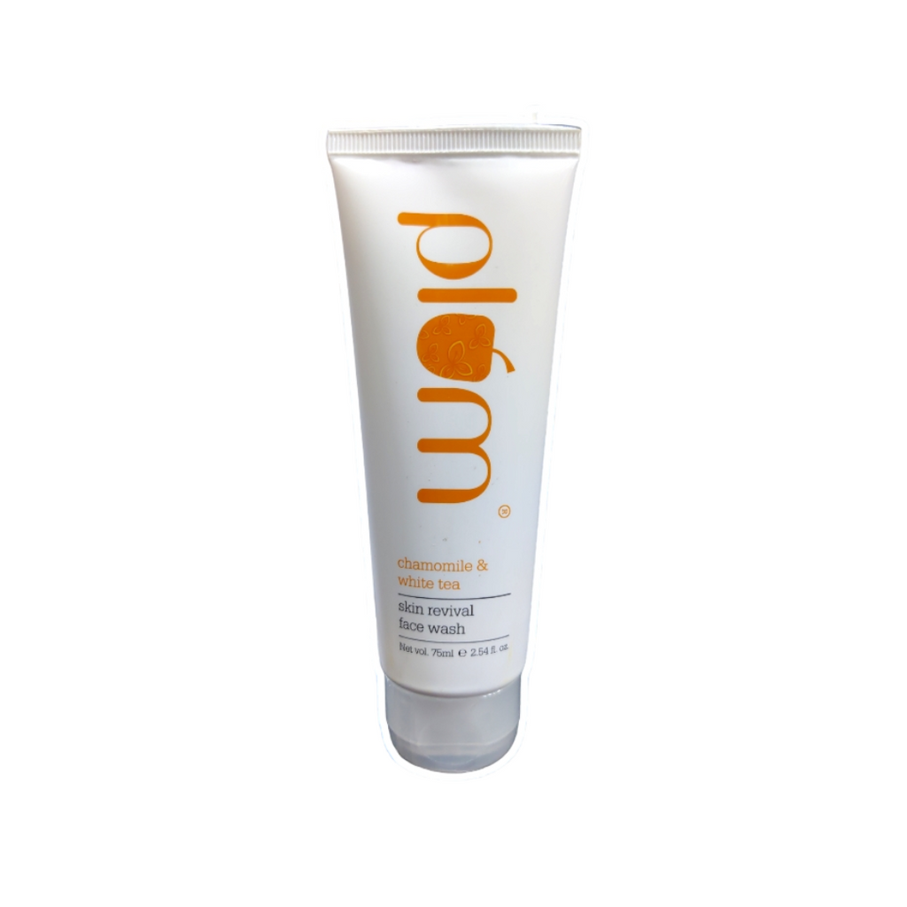 Plum Chamomile & White Tea Skin Revival Face Wash,75ml