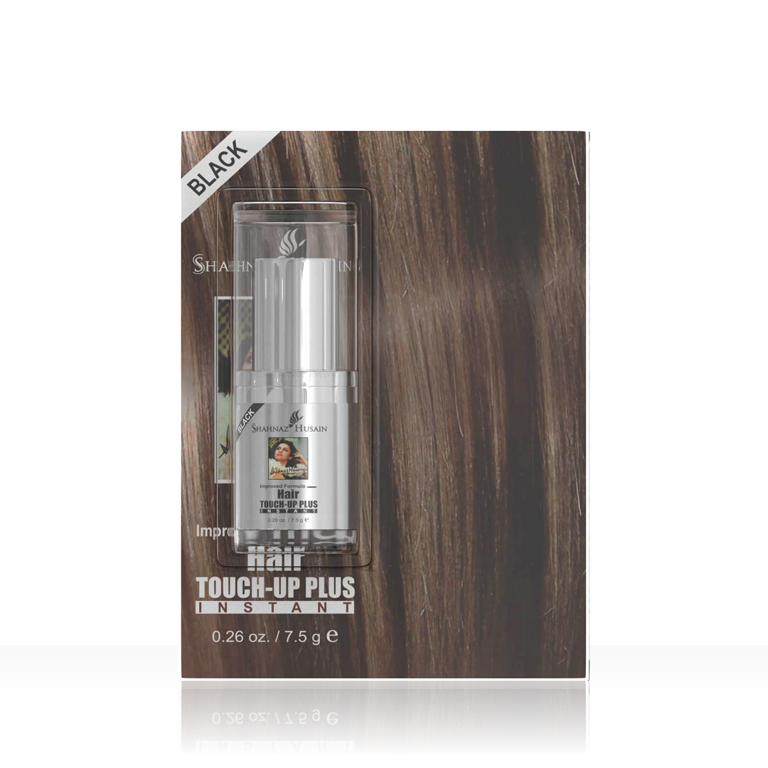 SHAHNAZ HUSSAIN HAIR TOUCH-UP PLUS,BLACK,7.5GM