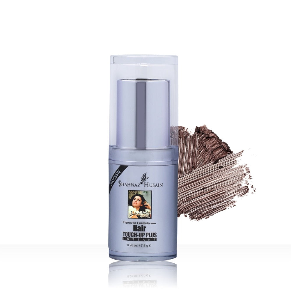SHAHNAZ HUSSAIN HAIR TOUCH-UP PLUS,BROWN,7.5GM