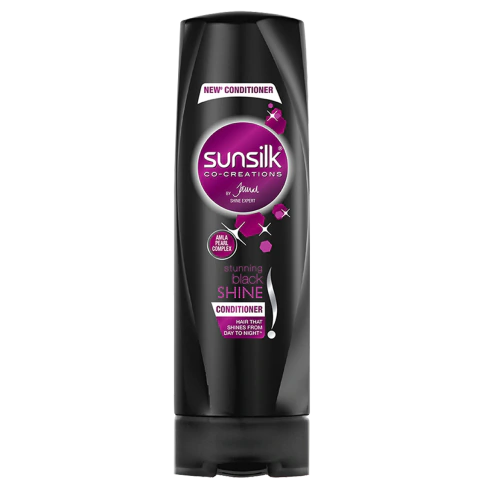 SUNSILK BLACK SHINE CONDITIONER,180ML