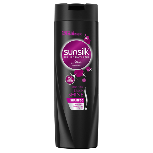 SUNSILK BLACK SHINE SHAMPOO,340ML