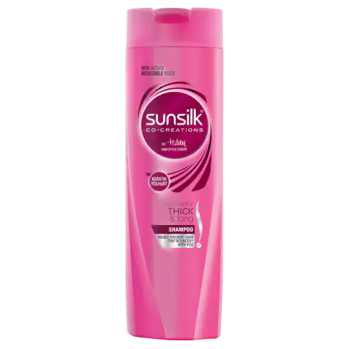 SUNSILK THICK & LONG SHAMPOO,180ML