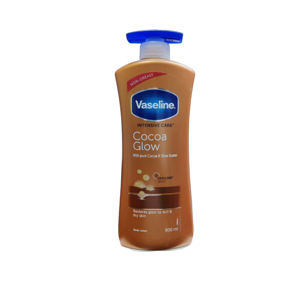 Vaseline Intensive Care Cocoa Glow Body Lotion,600ml