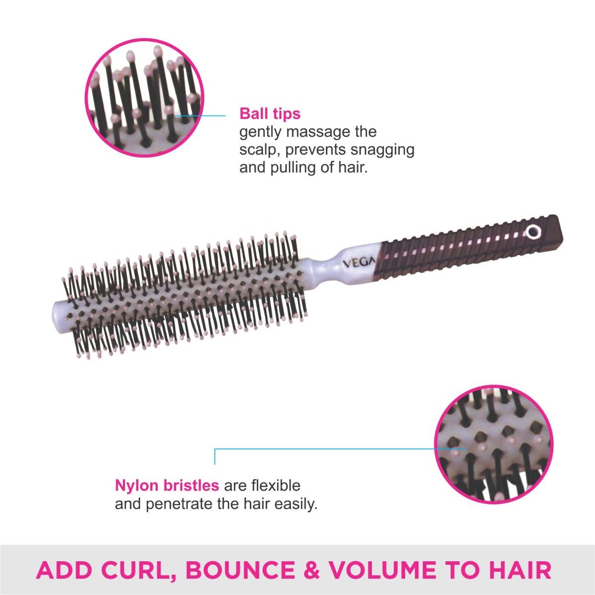 VEGA HAIR BRUSH R1 RB