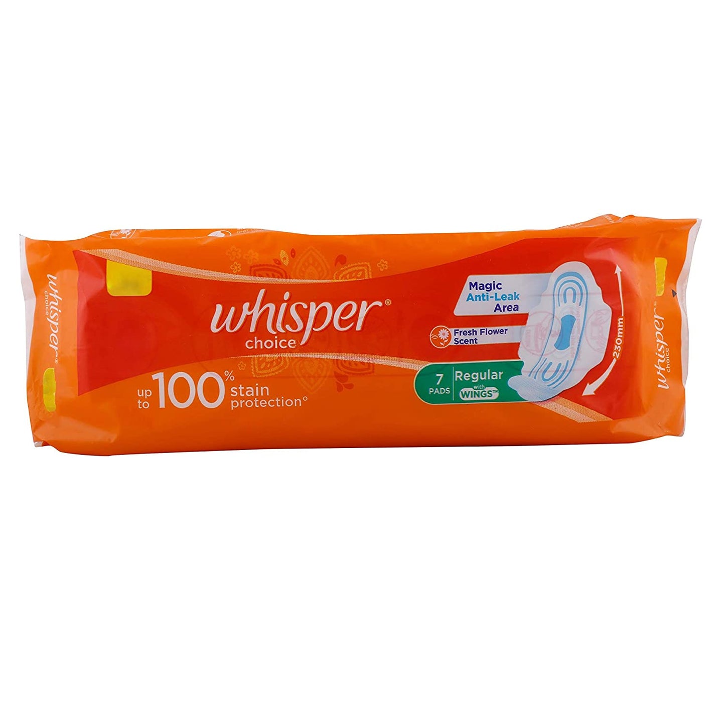 WHISPER CHOICE REGULAR 7PADS