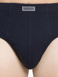 Jockey Men's Super Combed Cotton Rib Solid Brief Deep Navy