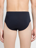 Jockey Men's Super Combed Cotton Rib Solid Brief Deep Navy