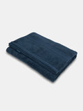 Jockey Cotton Terry Ultrasoft and Durable Solid Bath Towel-Navy